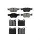 Front Rear Semi-Metallic Brake Pads Kit For Volvo C70 V70 KSM-100274