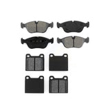 Front Rear Semi-Metallic Brake Pads Kit For Volvo C70 V70 KSM-100274