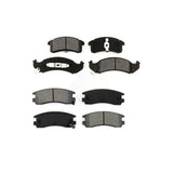 Front Rear Semi-Metallic Brake Pads Kit For Cadillac DeVille Eldorado Seville Buick Riviera Oldsmobile Aurora KSM-100278