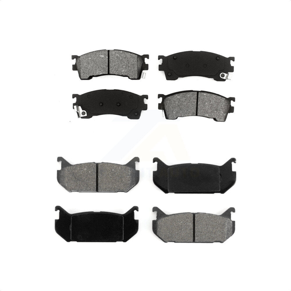 Front Rear Semi-Metallic Brake Pads Kit For Mazda 626 Ford Probe MX-6 KSM-100281