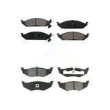 Front Rear Semi-Metallic Brake Pads Kit For Chrysler Sebring Dodge Stratus Cirrus Plymouth Breeze KSM-100284