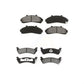Front Rear Semi-Metallic Brake Pads Kit For 2001 Ford Explorer From 01 02 KSM-100285