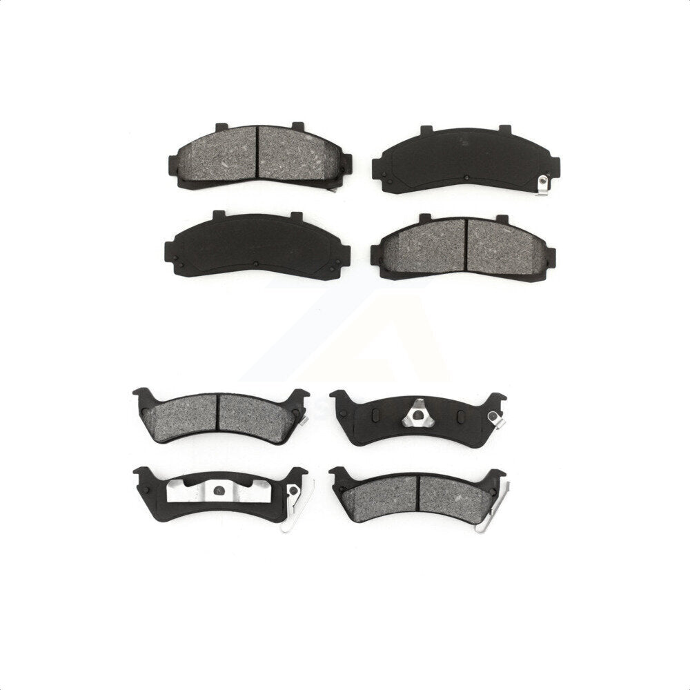 Front Rear Semi-Metallic Brake Pads Kit For 2001 Ford Explorer From 01 02 KSM-100285