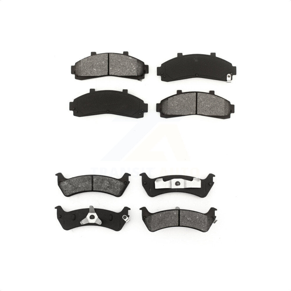 Front Rear Semi-Metallic Brake Pads Kit For Ford Ranger Explorer Mercury Mountaineer KSM-100286