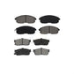 Front Rear Semi-Metallic Brake Pads Kit For Nissan Altima Maxima Sentra Infiniti I30 G20 Altra EV INFINITI KSM-100288