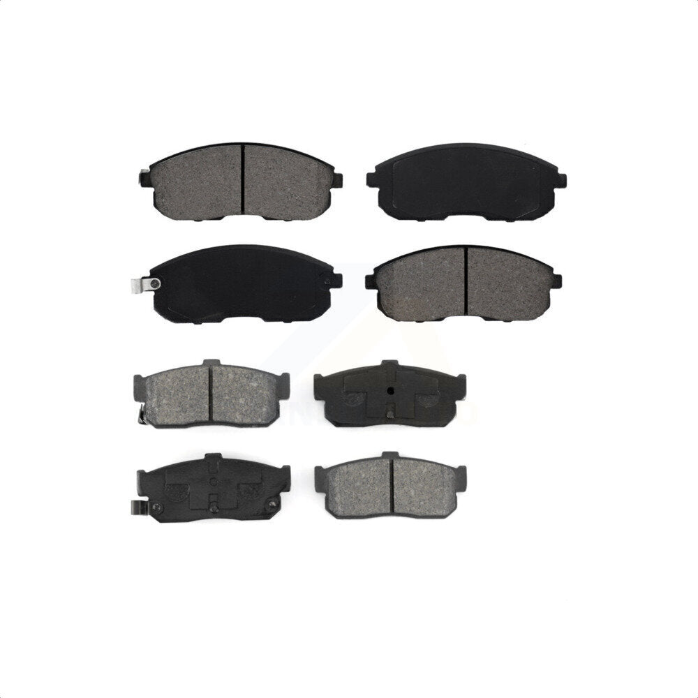 Front Rear Semi-Metallic Brake Pads Kit For Nissan Altima Maxima Sentra Infiniti I30 G20 Altra EV INFINITI KSM-100288