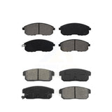 Front Rear Semi-Metallic Brake Pads Kit For Nissan Sentra INFINITI G20 KSM-100289