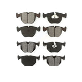 Front Rear Semi-Metallic Brake Pads Kit For BMW X5 740iL Land Rover Range 740i M5 KSM-100296
