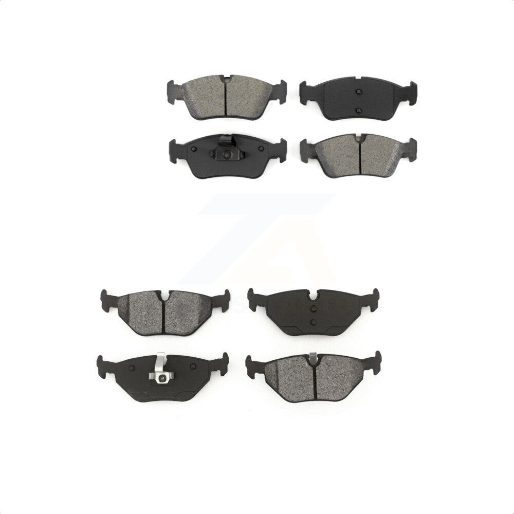 Front Rear Semi-Metallic Brake Pads Kit For BMW 325i 325Ci Z4 323i 325xi 328i 323Ci 318ti 318i 328Ci 323is 328is 318is 320i KSM-100323