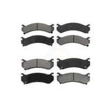 Front Rear Semi-Metallic Brake Pads Kit For Chevrolet Silverado 2500 HD GMC Sierra 3500 Hummer H2 Classic 1500 Suburban Yukon XL Avalanche KSM-100325