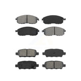 Front Rear Semi-Metallic Brake Pads Kit For Nissan Altima Sentra Juke Infiniti G35 350Z INFINITI KSM-100346