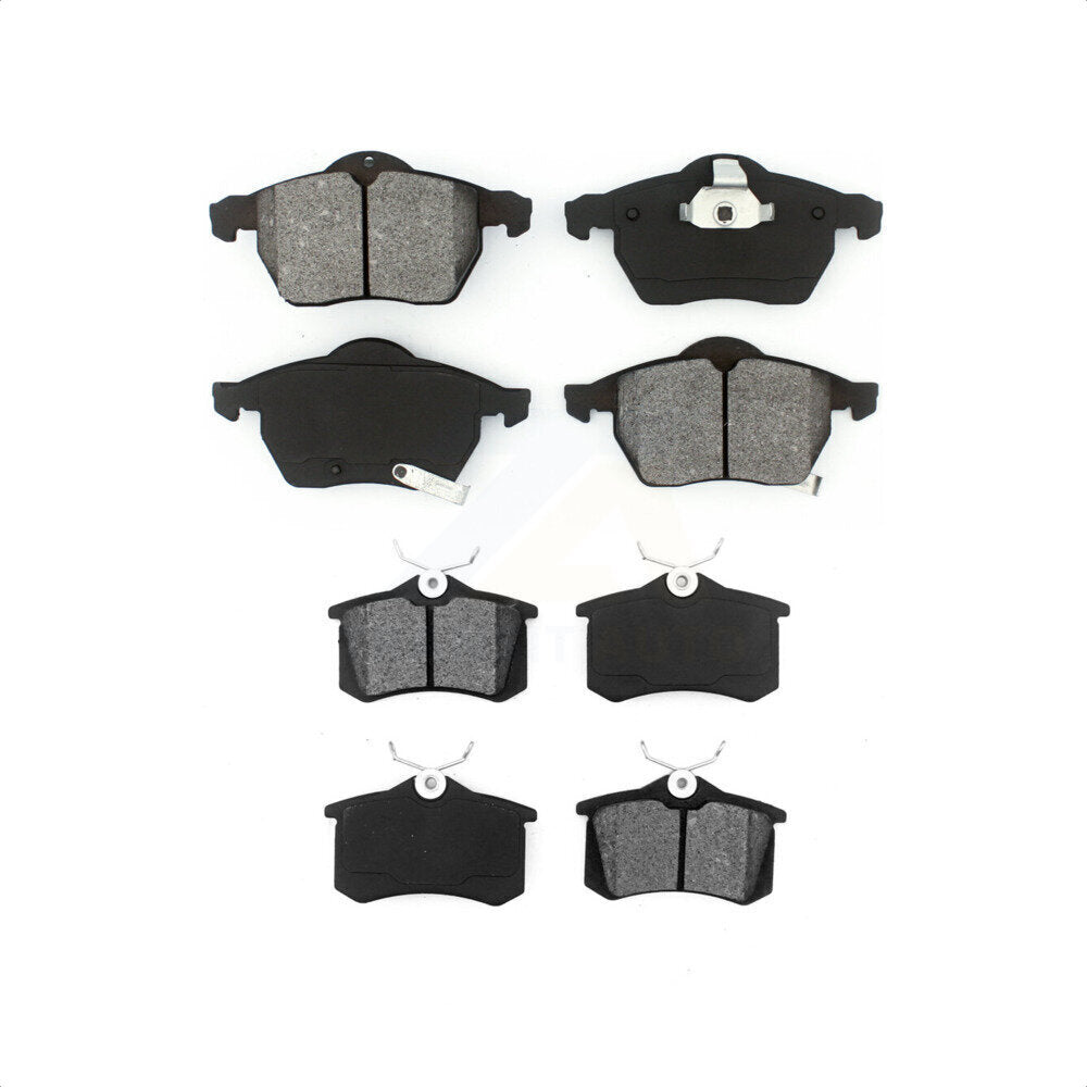Front Rear Semi-Metallic Brake Pads Kit For Volkswagen Passat Audi A4 KSM-100349