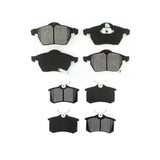 Front Rear Semi-Metallic Brake Pads Kit For Volkswagen Passat Audi A4 KSM-100349