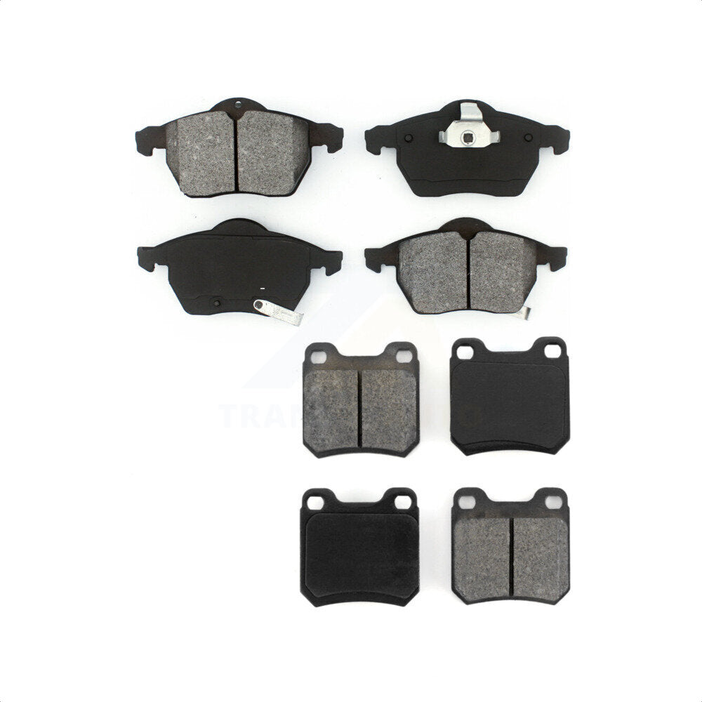 Front Rear Semi-Metallic Brake Pads Kit For Saturn L200 Saab 9-3 L300 LS1 L100 LW200 LS2 900 LW300 9-5 LW2 LW1 LS KSM-100350