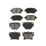 Front Rear Semi-Metallic Brake Pads Kit For 2000 Toyota Celica GT KSM-100353