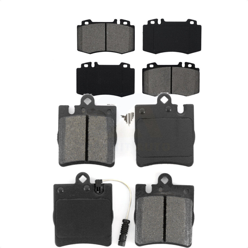 Front Rear Semi-Metallic Brake Pads Kit For Mercedes-Benz C230 C320 SLK350 C350 KSM-100368