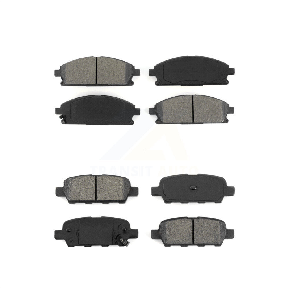 Front Rear Semi-Metallic Brake Pads Kit For Nissan Quest X-Trail KSM-100375