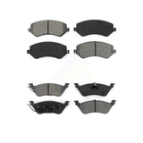 Front Rear Semi-Metallic Brake Pads Kit For Dodge Grand Caravan Chrysler Town & Country Voyager KSM-100376