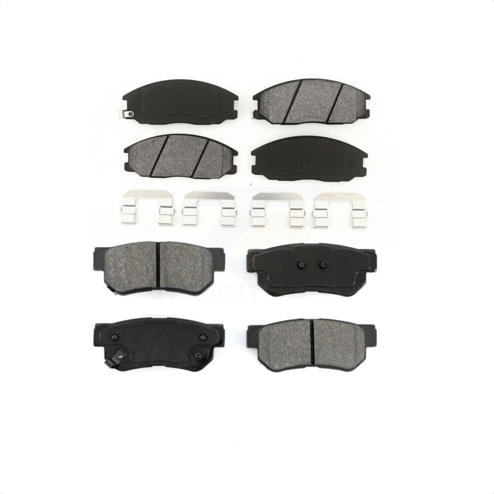 Front Rear Semi-Metallic Brake Pads Kit For Hyundai Santa Fe XG350 Kia Amanti XG300 KSM-100379