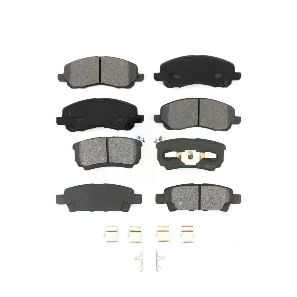 Front Rear Semi-Metallic Brake Pads Kit For Jeep Patriot Dodge Compass Chrysler Caliber Avenger Mitsubishi Lancer Sebring 200 KSM-100381