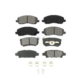 Front Rear Semi-Metallic Brake Pads Kit For Jeep Patriot Dodge Compass Chrysler Caliber Avenger Mitsubishi Lancer Sebring 200 KSM-100381