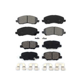 Front Rear Semi-Metallic Brake Pads Kit For Mitsubishi Outlander Sport RVR KSM-100382