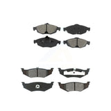 Front Rear Semi-Metallic Brake Pads Kit For Chrysler Sebring Dodge Stratus KSM-100386