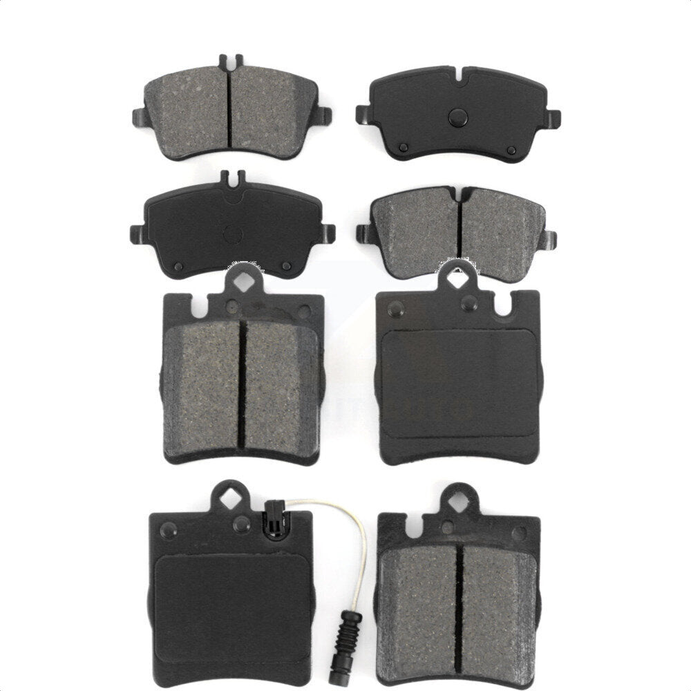 Front Rear Semi-Metallic Brake Pads Kit For Mercedes-Benz C240 CLK350 C320 C280 CLK320 C350 KSM-100388