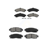 Front Rear Semi-Metallic Brake Pads Kit For Chevrolet Trailblazer GMC Envoy EXT XL Buick Rainier Oldsmobile Bravada XUV SSR Isuzu Ascender Saab 9-7x KSM-100389