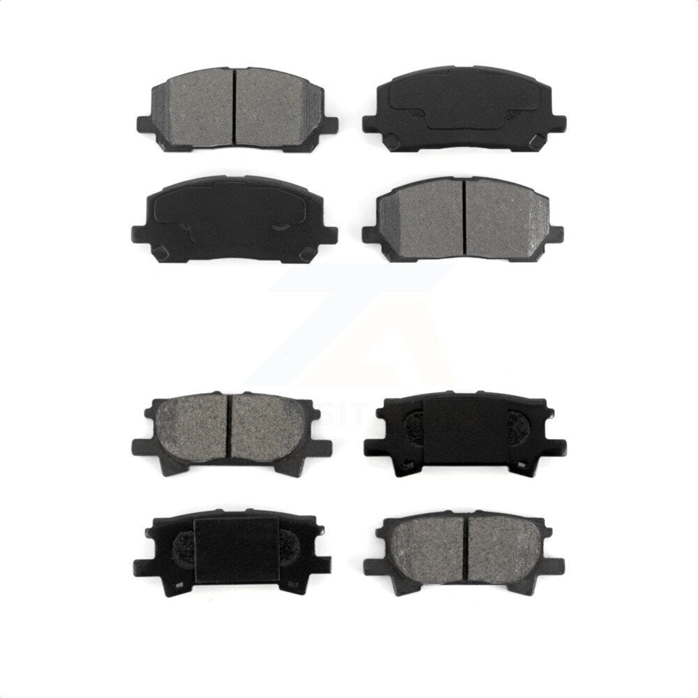 Front Rear Semi-Metallic Brake Pads Kit For Toyota Highlander KSM-100391