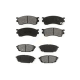 Front Rear Semi-Metallic Brake Pads Kit For Mazda Protege Protege5 KSM-100395