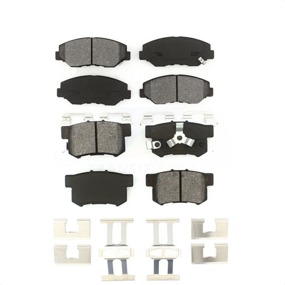 Front Rear Semi-Metallic Brake Pads Kit For Honda CR-V KSM-100405
