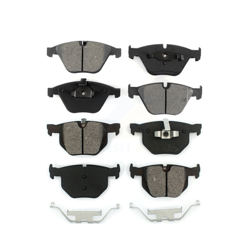 Front Rear Semi-Metallic Brake Pads Kit For BMW 335i xDrive X1 335d 335xi 335is KSM-100415