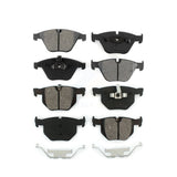 Front Rear Semi-Metallic Brake Pads Kit For BMW 335i xDrive X1 335d 335xi 335is KSM-100415