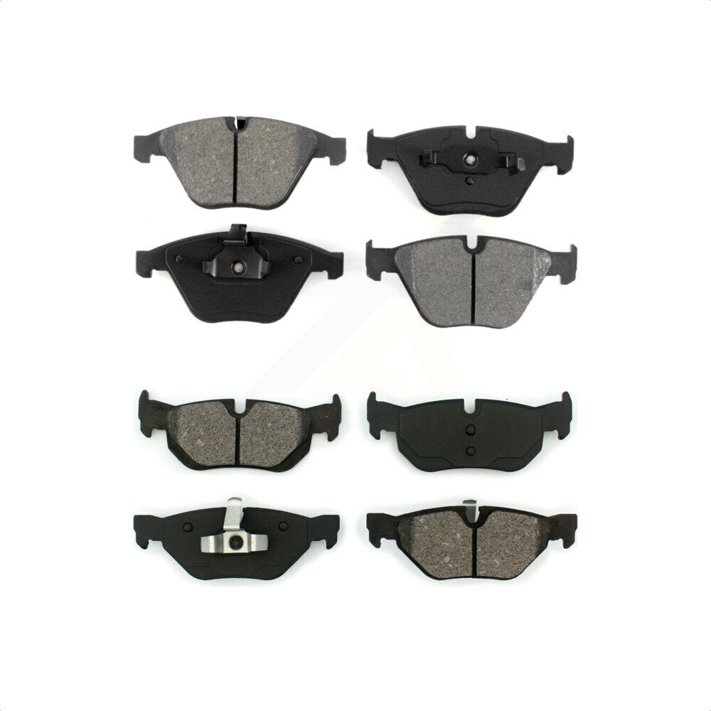Front Rear Semi-Metallic Brake Pads Kit For BMW 328i xDrive X1 328xi 323i KSM-100416