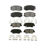 Front Rear Semi-Metallic Brake Pads Kit For Kia Hyundai Soul Sonata Elantra Amanti Azera KSM-100420