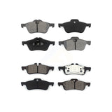 Front Rear Semi-Metallic Brake Pads Kit For Mini Cooper With 276mm Diameter Rotor KSM-100429