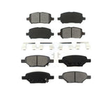 Front Rear Semi-Metallic Brake Pads Kit For Pontiac G5 Pursuit KSM-100438