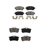 Front Rear Semi-Metallic Brake Pads Kit For Ford Fiesta KSM-100456