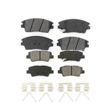 Front Rear Semi-Metallic Brake Pads Kit For Hyundai Tucson Kia Sportage KSM-100472