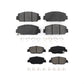 Front Rear Semi-Metallic Brake Pads Kit For Honda CR-V KSM-100475