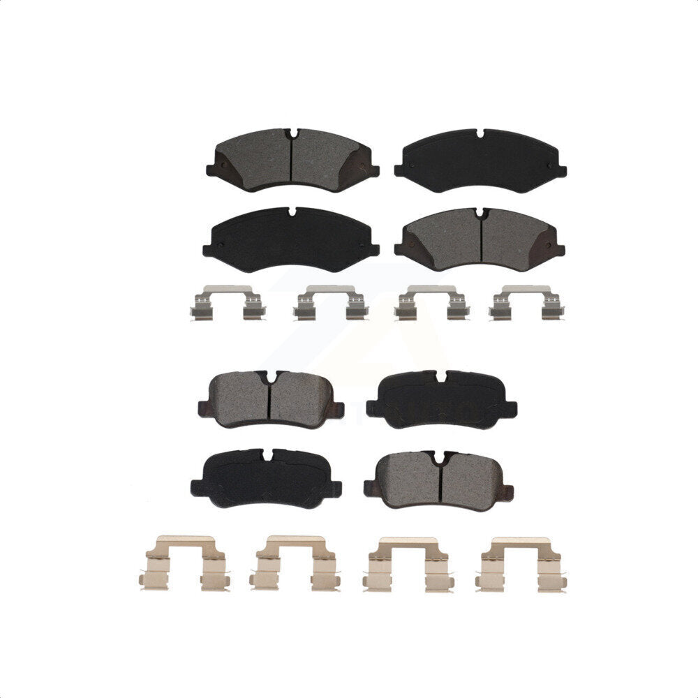 Front Rear Semi-Metallic Brake Pads Kit For Land Rover LR4 Range Sport KSM-100503