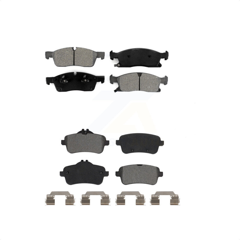 Front Rear Semi-Metallic Brake Pads Kit For Mercedes-Benz ML350 GLE350 GLS450 GL450 GL350 ML400 GLE400 ML250 GLE300d KSM-100506