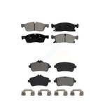 Front Rear Semi-Metallic Brake Pads Kit For Mercedes-Benz ML350 GLE350 GLS450 GL450 GL350 ML400 GLE400 ML250 GLE300d KSM-100506