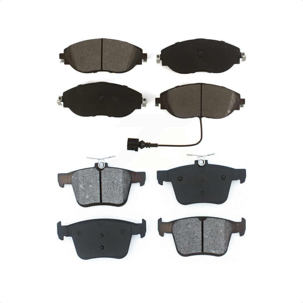 Front Rear Semi-Metallic Brake Pads Kit For Volkswagen Tiguan Jetta Audi Golf R S3 Q3 Arteon KSM-100511