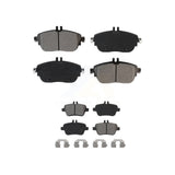 Front Rear Semi-Metallic Brake Pads Kit For Mercedes-Benz GLA250 CLA250 INFINITI QX30 B Electric Drive B250e B250 KSM-100512