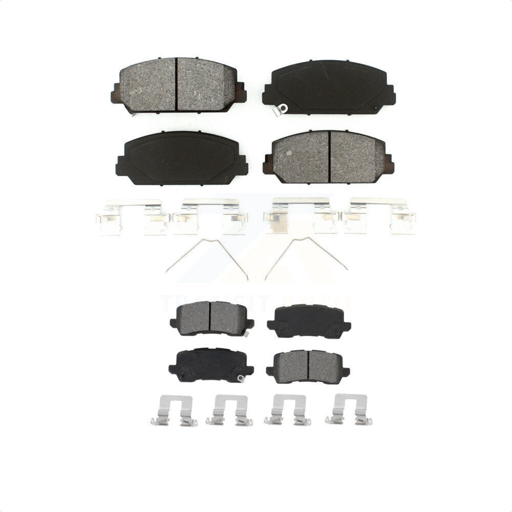 Front Rear Semi-Metallic Brake Pads Kit For Acura RLX KSM-100513