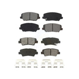 Front Rear Semi-Metallic Brake Pads Kit For Kia Forte Forte5 SX KSM-100522