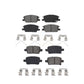 Front Rear Semi-Metallic Brake Pads Kit For Chevrolet Equinox Malibu GMC Terrain Buick LaCrosse Regal TourX Sportback KSM-100531