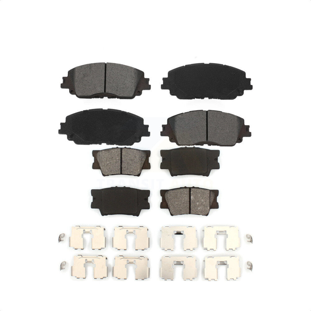 Front Rear Semi-Metallic Brake Pads Kit For Toyota Camry KSM-100533